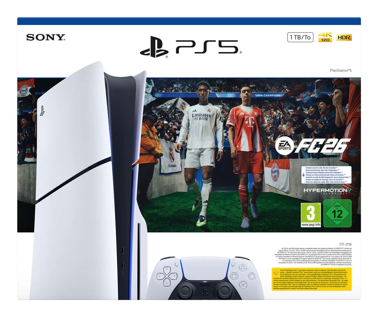 Sony PlayStation 5 + EA Sports FC 26 Bundle - Next-Gen Console