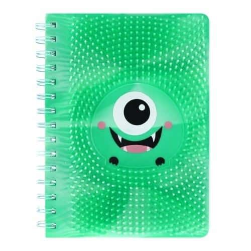 Starpak A5 Silicone Spiral Notebook Eye - ideal for school and office