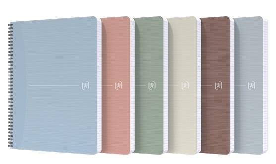 Oxford A4 College Block My Recup - 90 sheets lined, 5 pieces