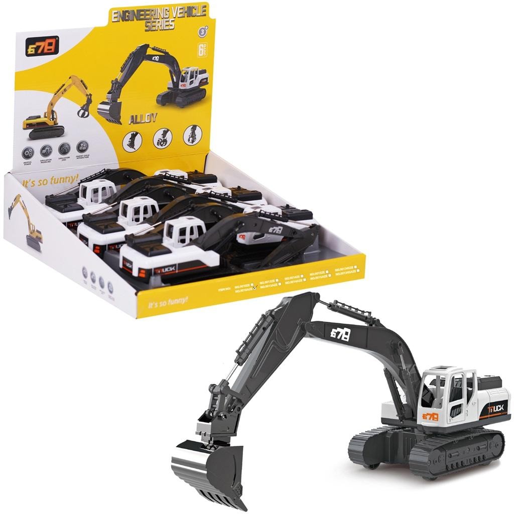 Trifox Metal Excavator - Durable toy for little engineers