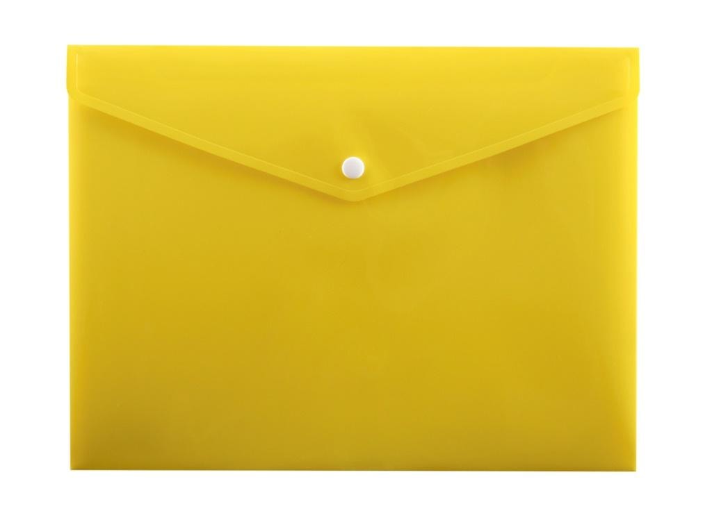 Penmate A4 Snap Envelope PP-113 Yellow - perfect for office