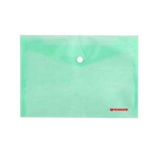 Koperta Penmate na zatrzask A4 zielona PP-231