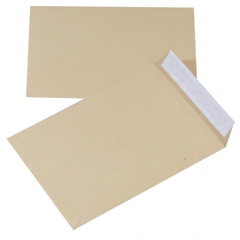 Brown envelope with silicone tape B5 - ideal for sending documents