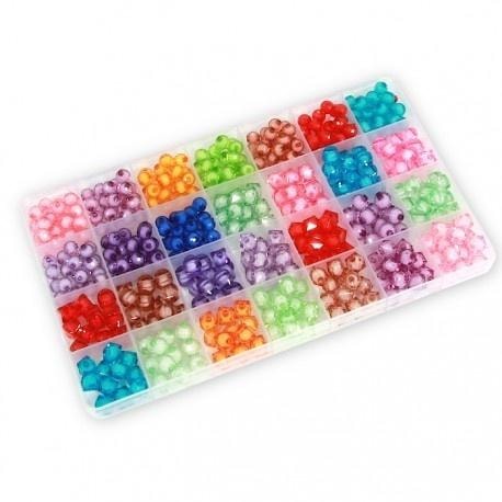 Bead set - 308 pieces for jewelry making - perfect gift