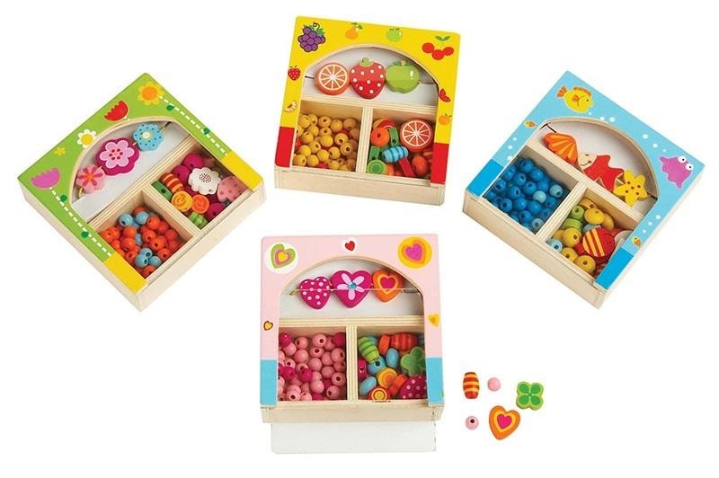 Artyk Wooden Beads Mix Patterns - creative set