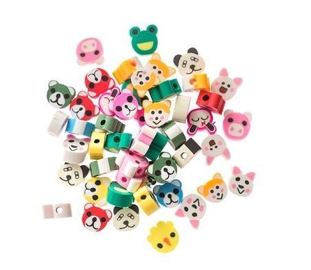 DpCraft Animal Beads - 48 pieces for DIY jewelry