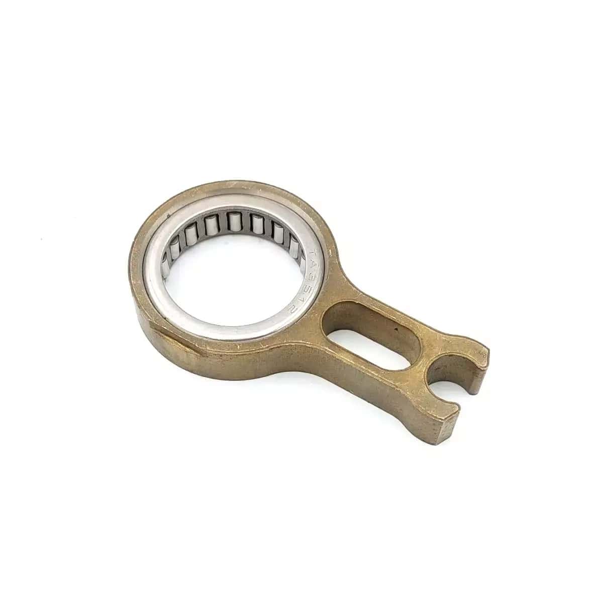 Connecting rod for internal combustion engine - piston system component increasing power