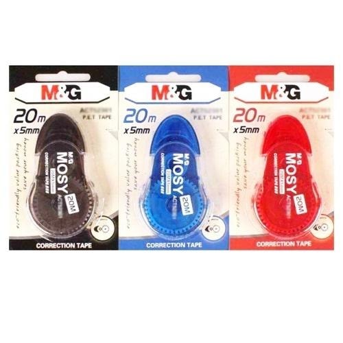 M&G Mosy+ Tape Corrector 21 m x 5 mm - color mix for everyone