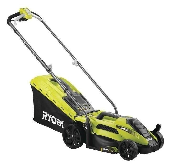 Ryobi Electric lawnmower 1300 W - ideal for small gardens