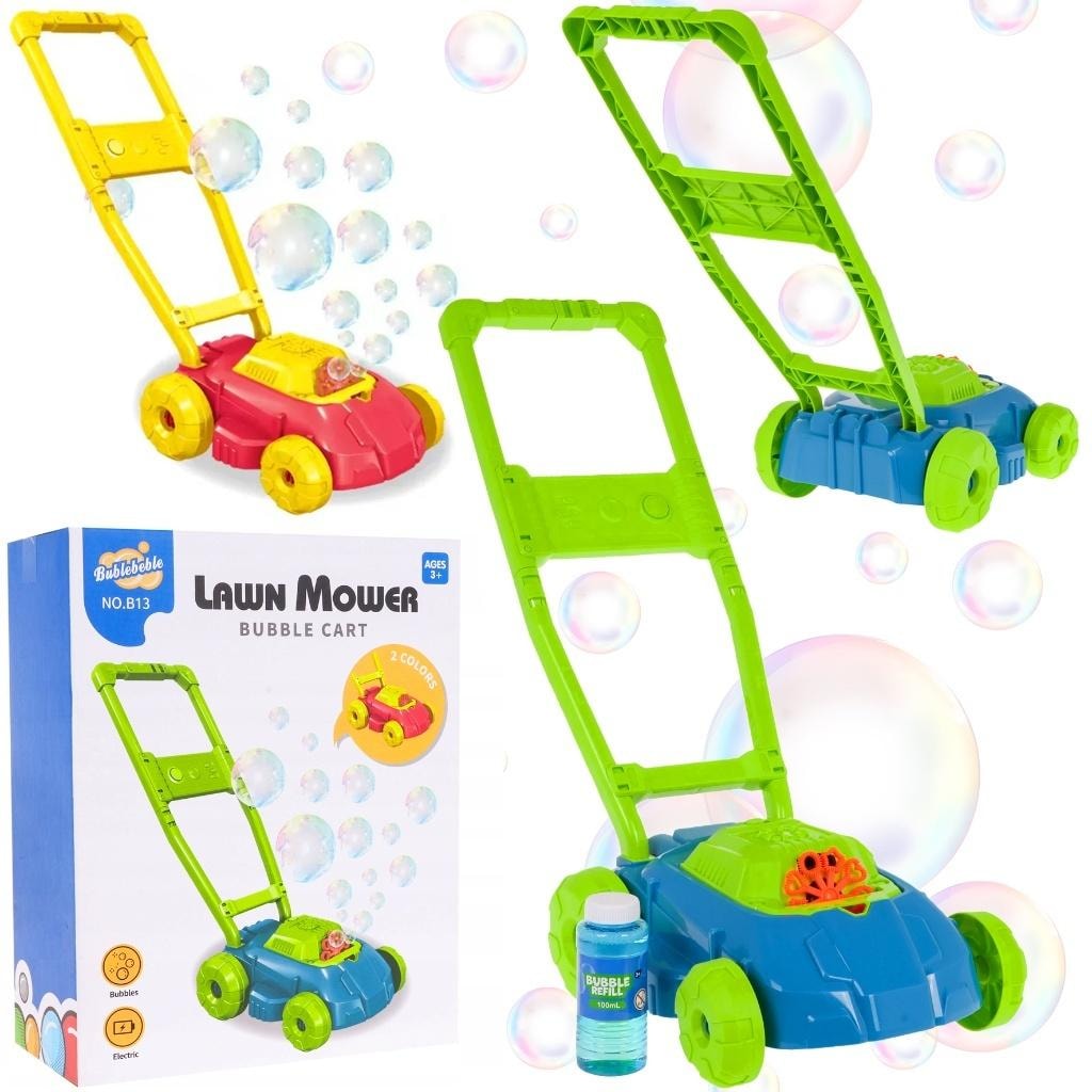 Bubble lawn mower - ideal for fun in the garden
