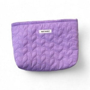 ECARLA Women's Cosmetic Bag Purple - Ideal for Travel