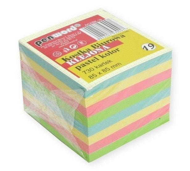 Pastel office cube - ideal for note-taking