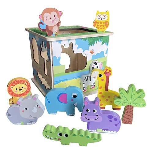 Smily Play Cube Sorter Zoo - educational toy for your child