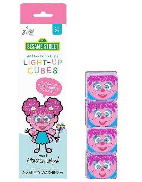Glo Pals Abby Sesame Street - Glowing Sensory Bath Cubes