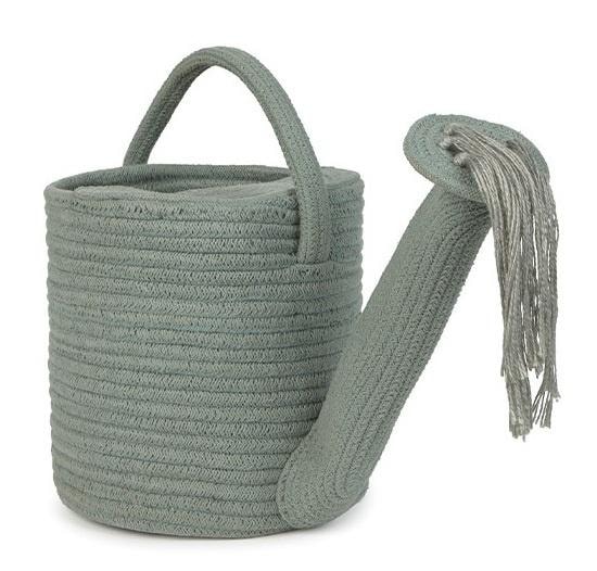 Decorative Basket Watering Can - handmade vintage style basket