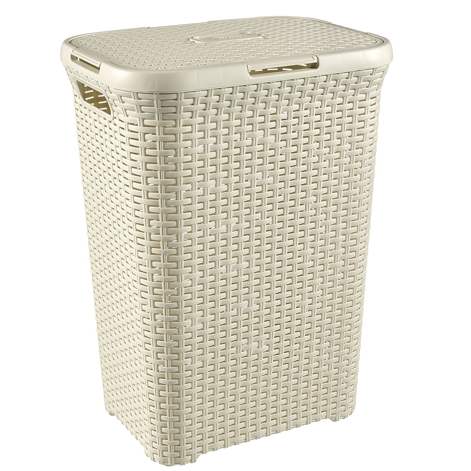 Curver Laundry basket 60L Rattan white - practical addition to the bathroom