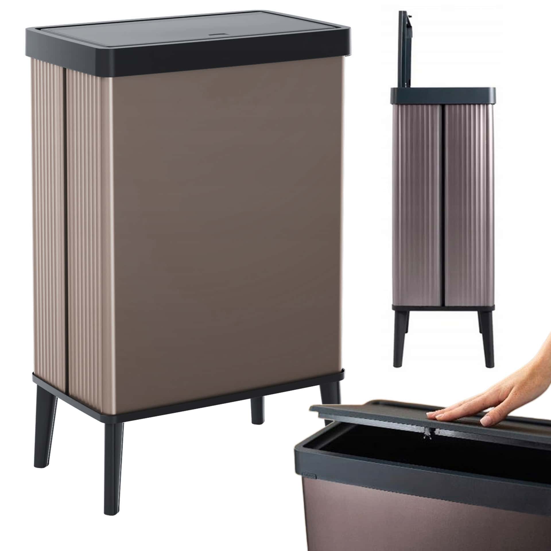Verto Waste Bin 54L pink - perfect for segregation