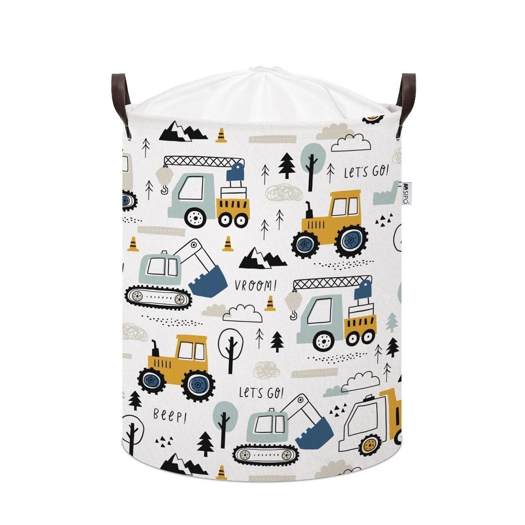 Cotton toy basket SIPO XL cars design