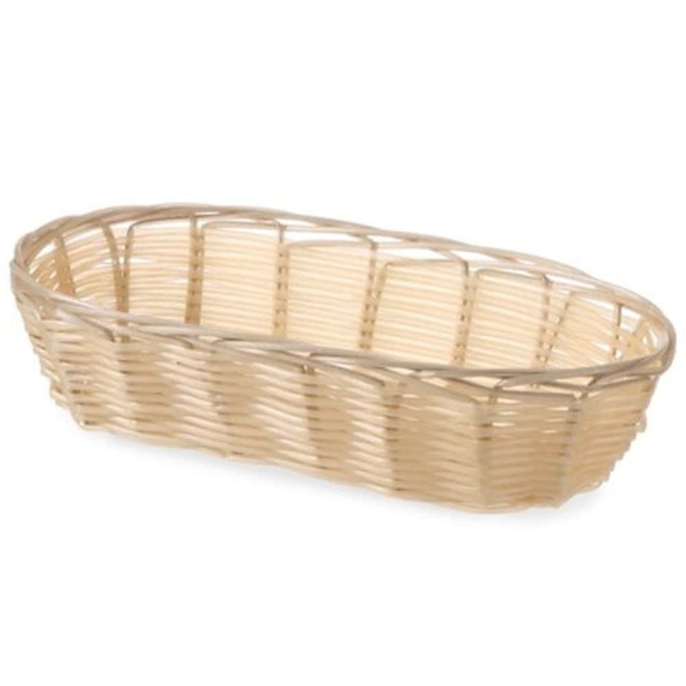 Oval basket polyrattan 70x375 - ideal for storage