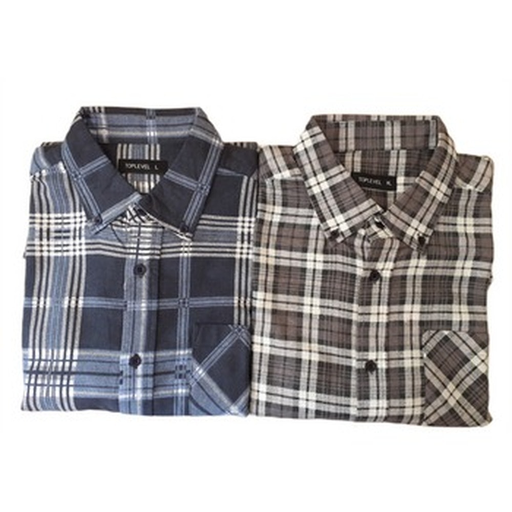 Men's Flannel Shirt XL - Color Mix, Perfect for Everyday Wear