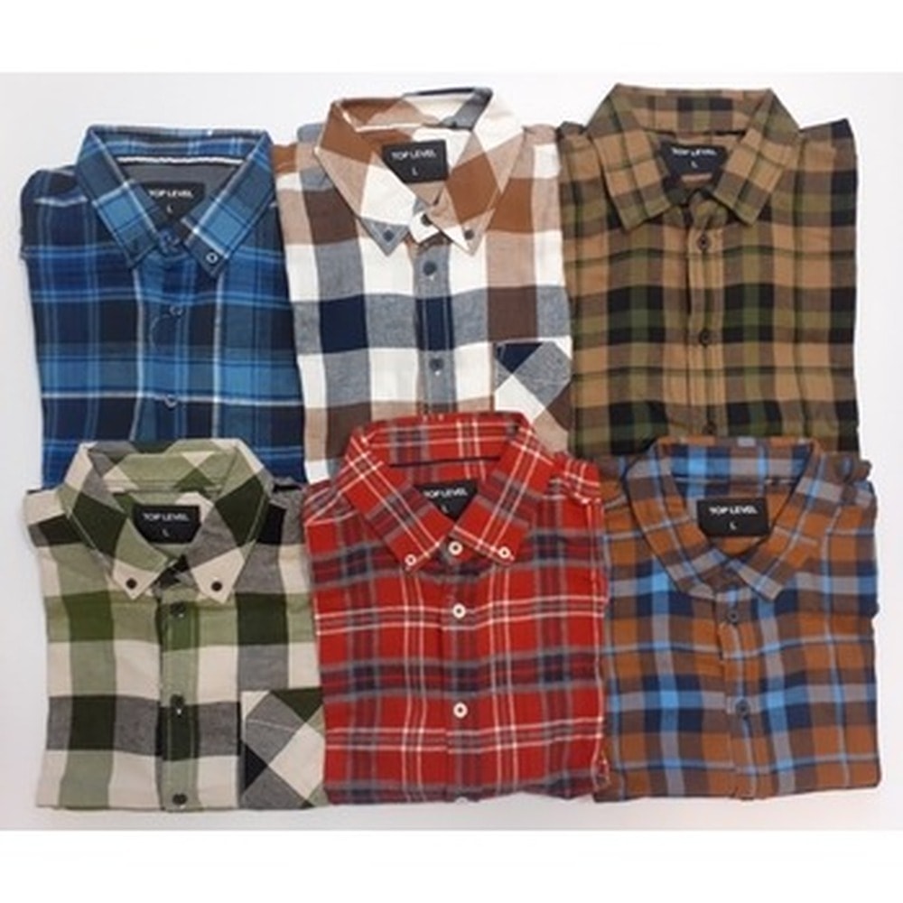 Flannel Shirt Men XL MIX - Comfortable and stylish for every occasion