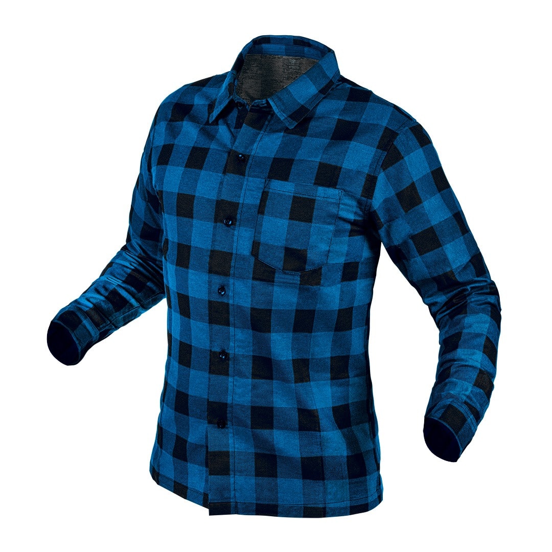 NEO Flannel Shirt Navy Blue XXL - perfect for work