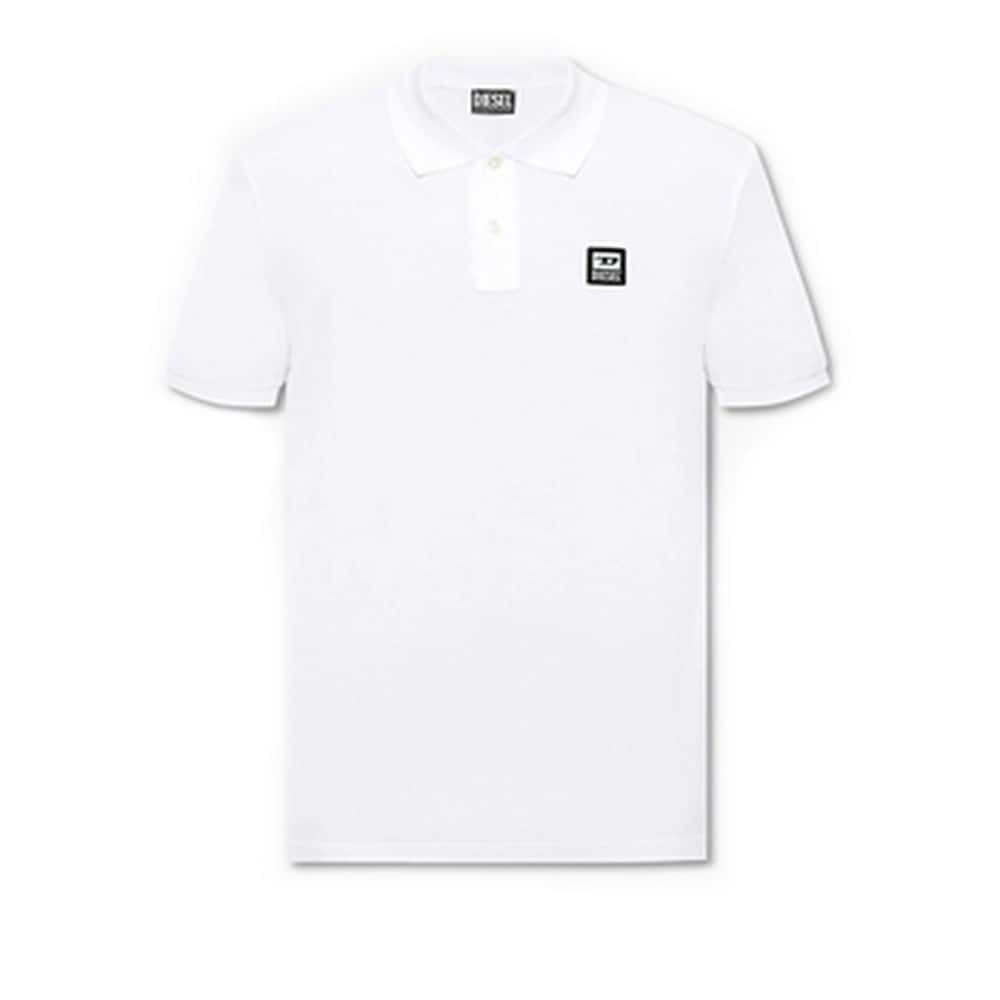 Diesel Men's polo shirt white size M - classic elegance
