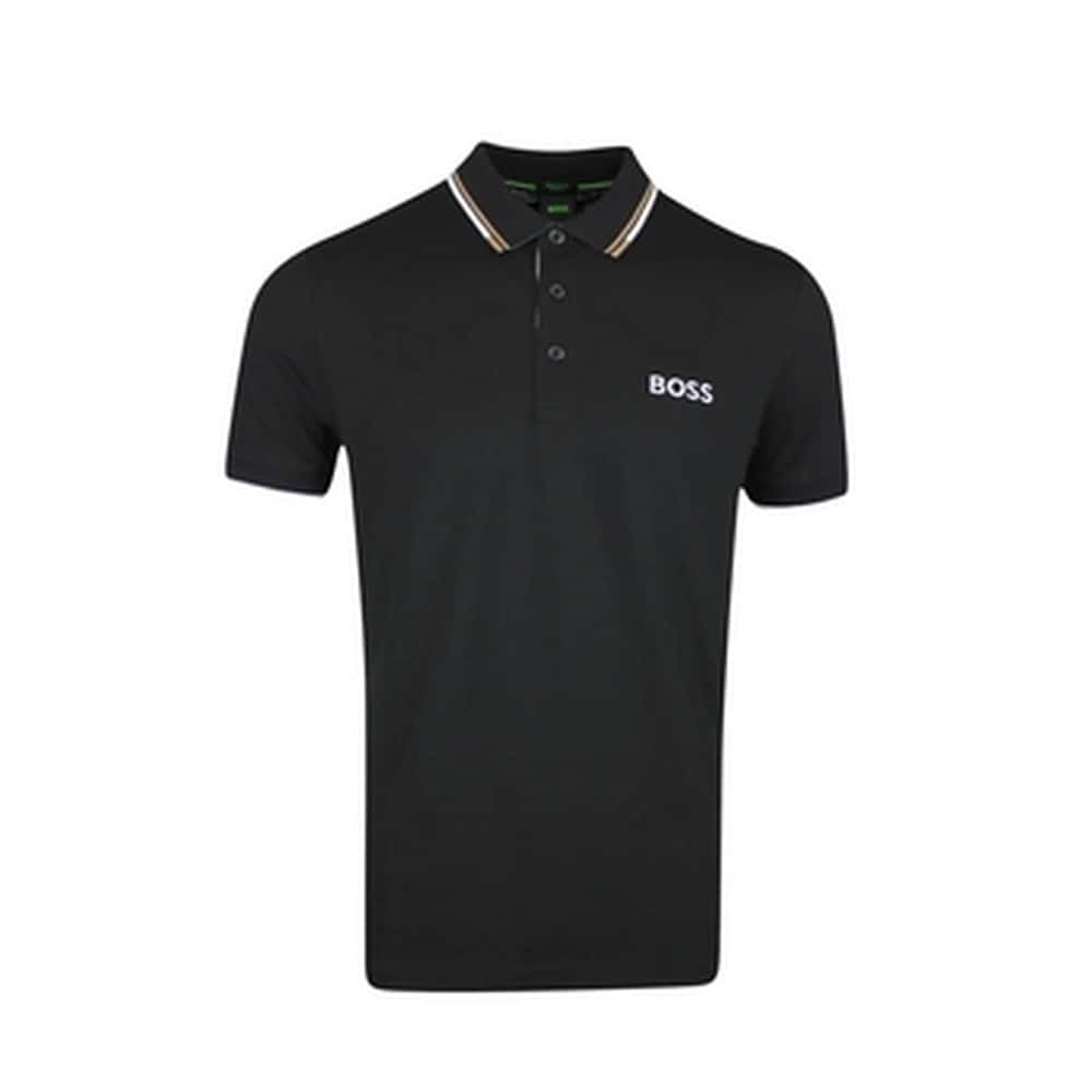 BOSS PADDY M - Black Men's Polo Shirt - classic elegance