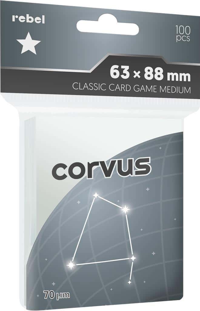 Corvus Card Sleeves 63x88mm - 100 pieces for demanding players