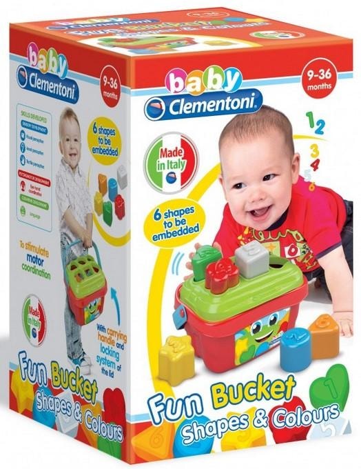 Clementoni Shape and Color Basket - educational toy for children