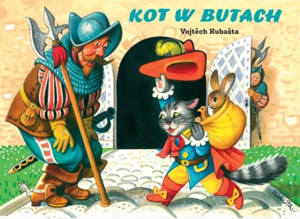 Puss in Boots. Retro POP-UP Collection - Vojtech Kubasta - Classic fairy tale