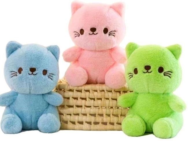 Plush Kitten 20cm MIX - Charming mascot for everyone