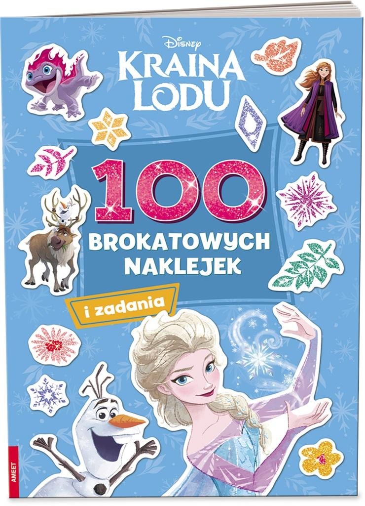 Ameet Frozen: 100 Glitter Stickers - Creative Fun for Children