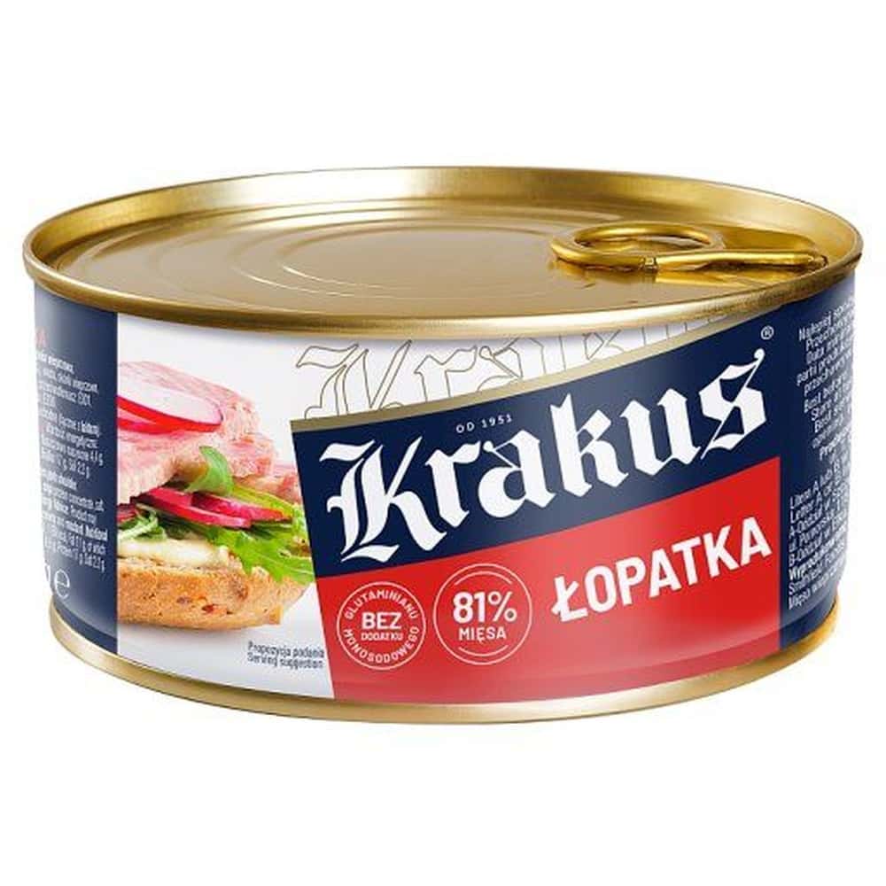 Krakus Pork Shoulder Preserve 300g - traditional taste for everyone