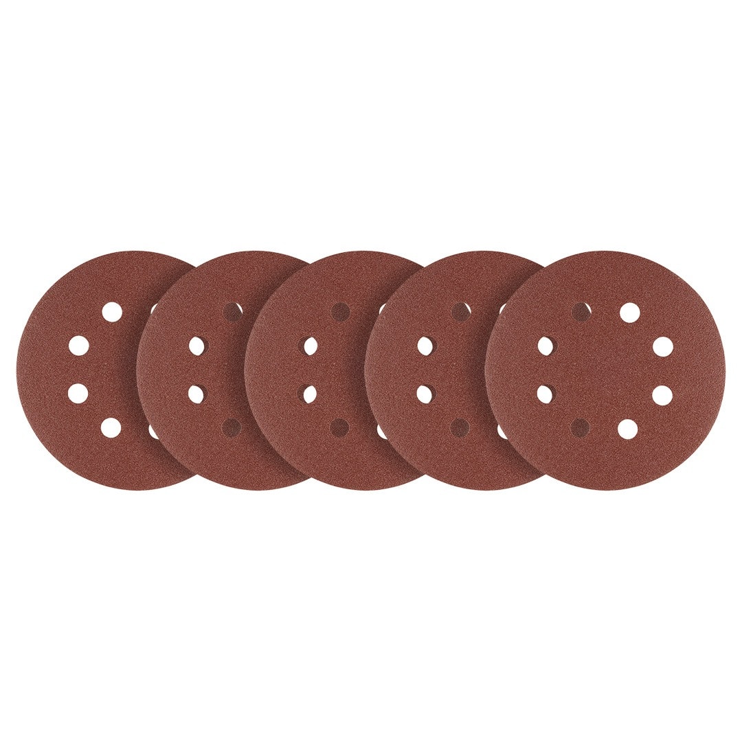 GRAPHITE Sanding discs with Velcro 125 mm P100 - 5 pcs for sanding