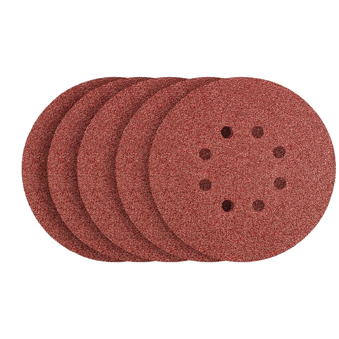 NEO TOOLS Sanding discs Velcro 150 mm, P100 - 5 pieces with holes