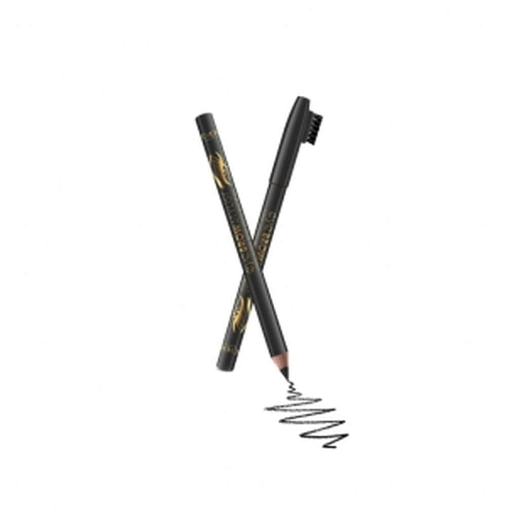 Revers Eyebrow Pencil with Wax - Black, perfect for defining eyebrows