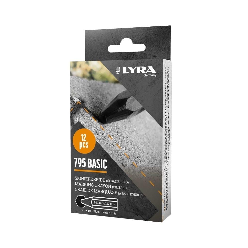 Wax crayon Economy 795 black - ideal for marking