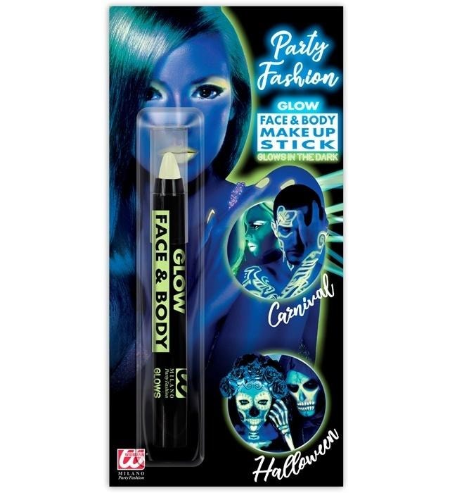 Widmann Neon Makeup Crayon Aqua - perfect for parties