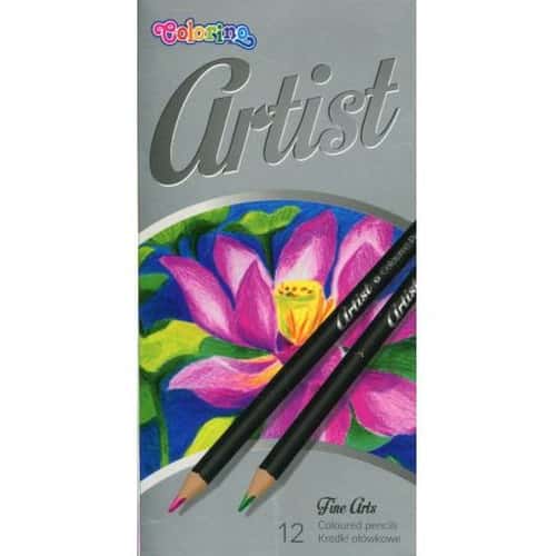 Colorino Artist Colored Pencils round - 12 colors for artists