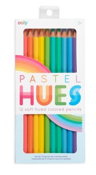 Pastel Hues Pastel colored pencils - 12 colors for every artist