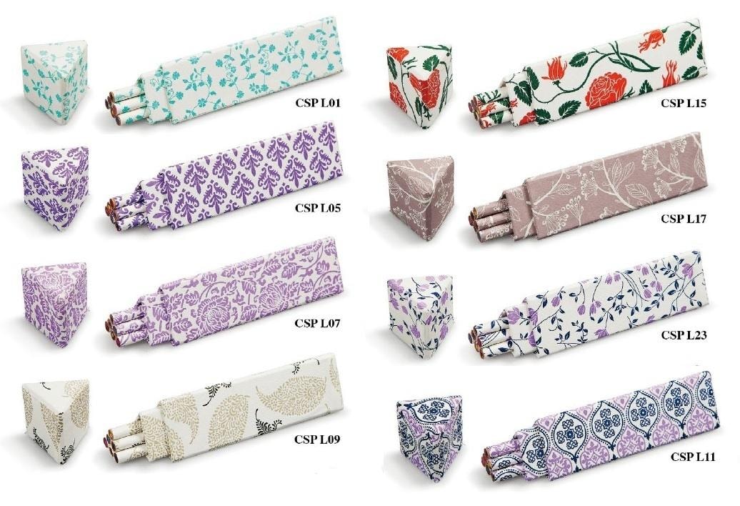 Decorative crayons in box mix 6pcs - ideal for drawing