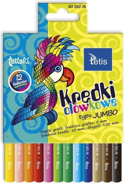 Tetis Round Jumbo Colored Pencils - ideal for drawing