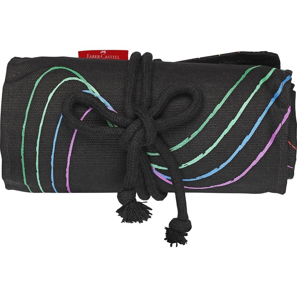 Faber-Castell Triangular Crayons Black Edition - 72 pieces for every artist