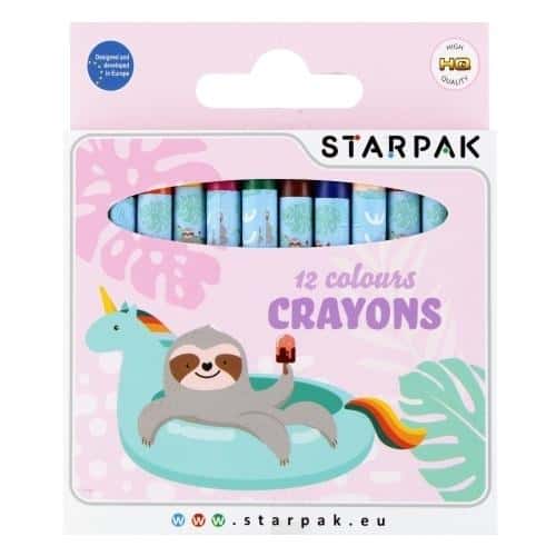 Koala Wax Crayons - 12 colors for little artists