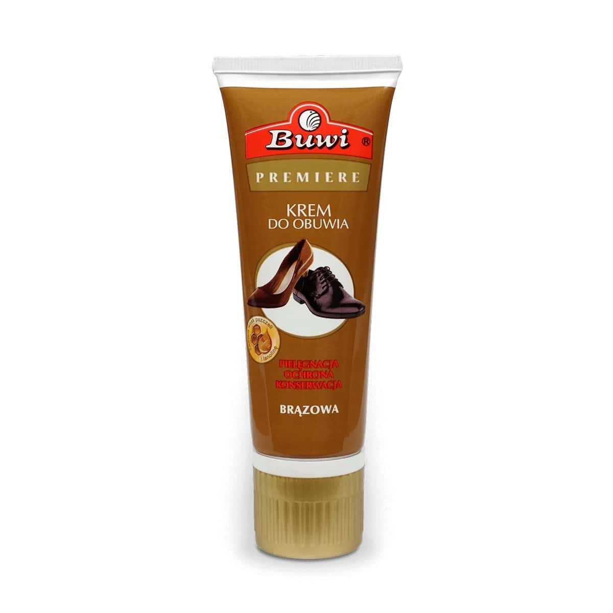 Buwi Premiere Shoe Cream brown 75 ml - for the perfect look