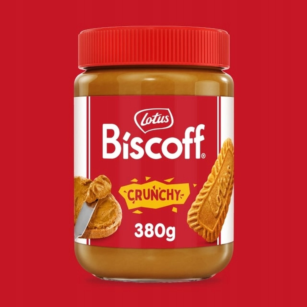 Lotus Crunchy Cream 380g - cream with biscuit pieces