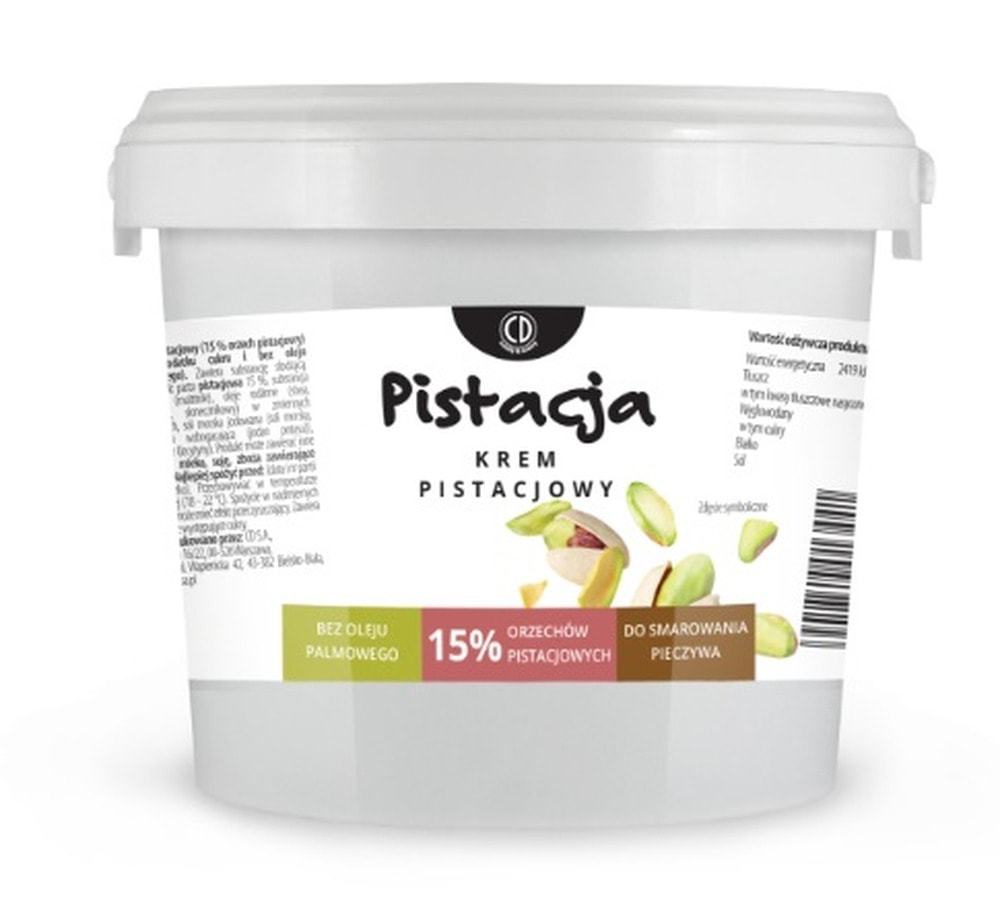 Pistachio Cream 15% - Ideal addition to desserts