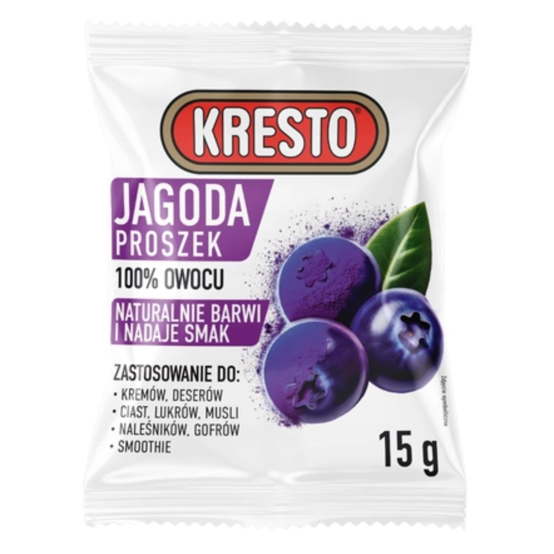 Kresto Berry Powder 15 g - natural addition to dishes