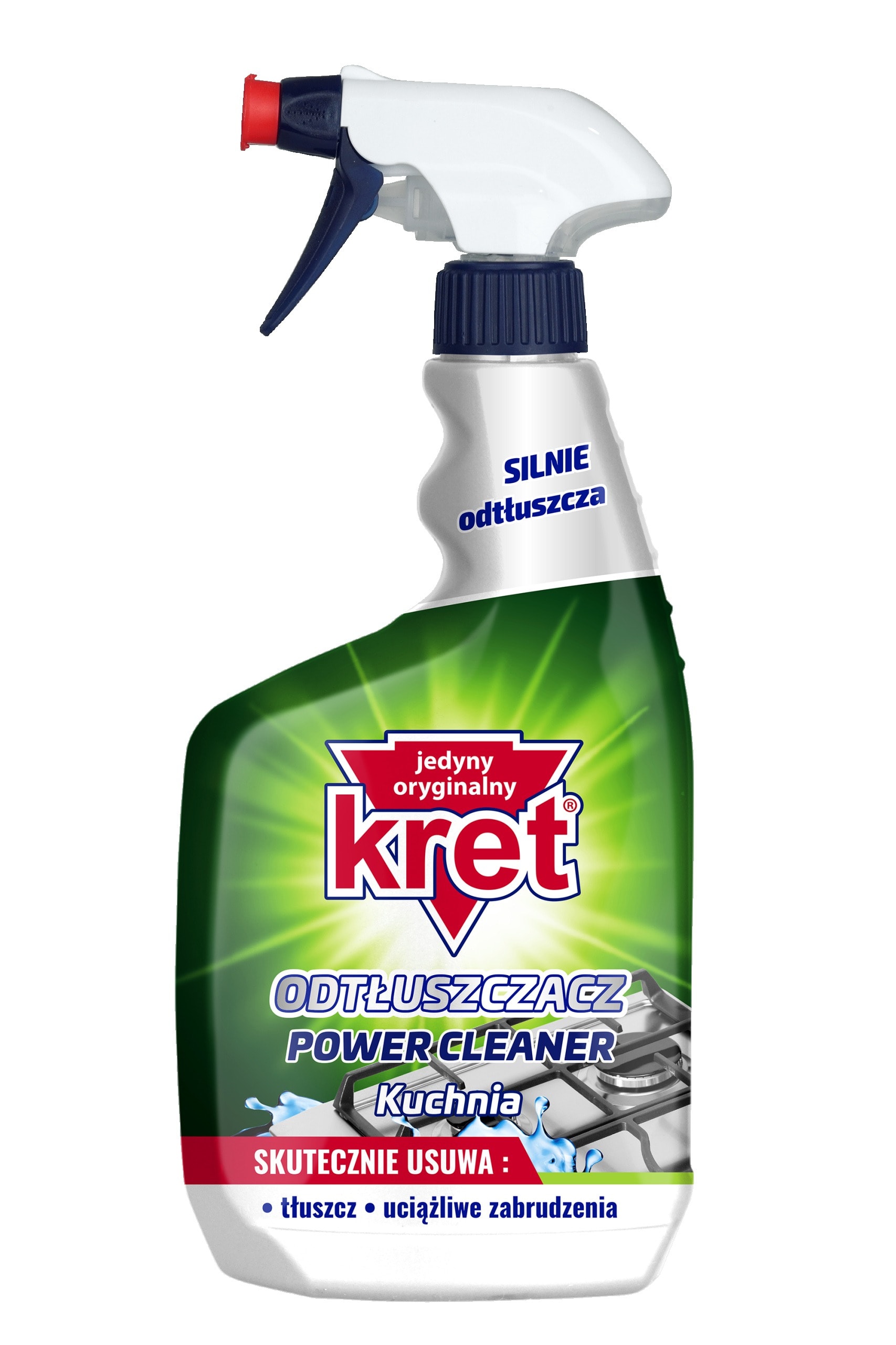 Kret Degreaser for kitchen - Spray 620ml - effective and safe